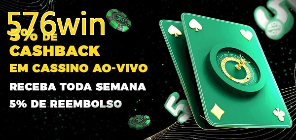 Promoções do cassino ao Vivo 576win